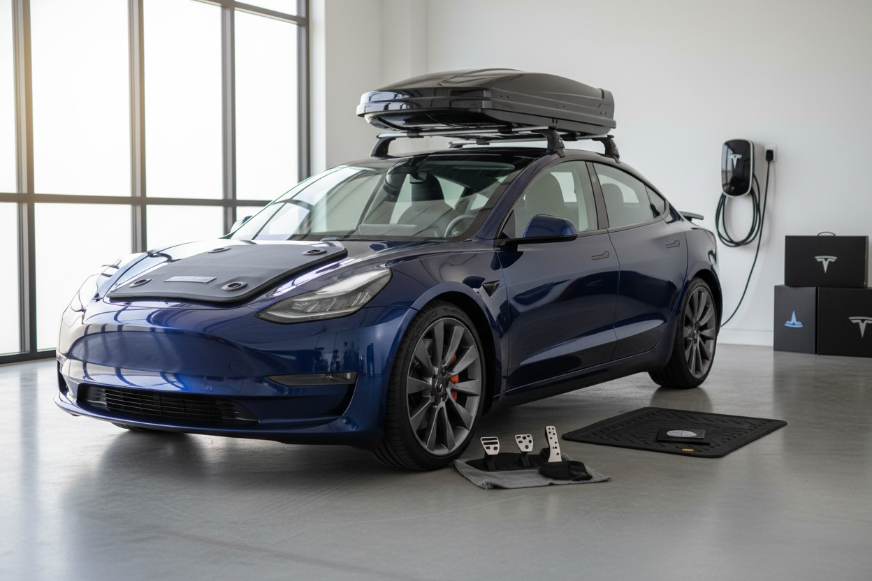 Tesla Model 3 Highland Tillbehör: Uppgradera Din Körupplevelse
